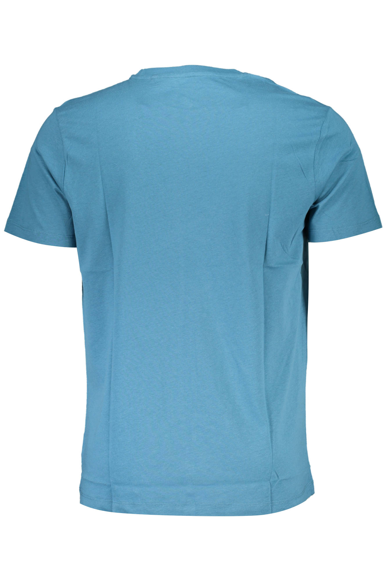 GIAN MARCO VENTURI MEN'S SHORT SLEEVE T-SHIRT BLUE - Image 2