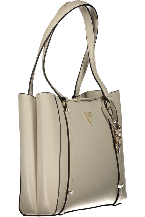 GUESS JEANS WOMEN'S BAG BEIGE - Image 3