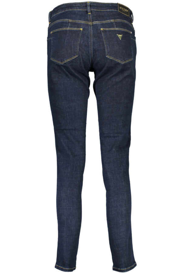 GUESS JEANS WOMEN'S DENIM JEANS BLUE - Image 2