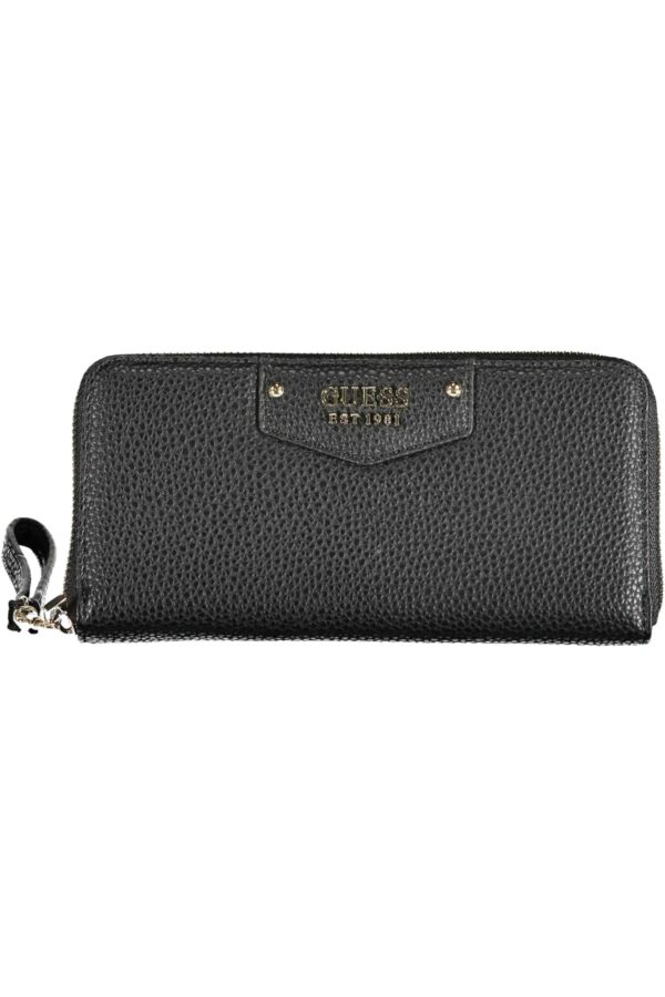 GUESS JEANS WOMEN'S WALLET BLACK
