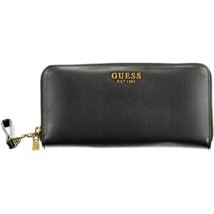 GUESS JEANS WOMEN'S WALLET BLACK