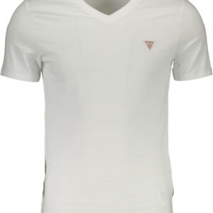 GUESS JEANS SHORT SLEEVE T-SHIRT MEN WHITE