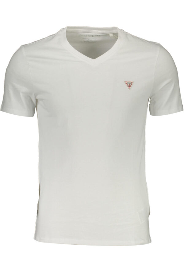 GUESS JEANS SHORT SLEEVE T-SHIRT MEN WHITE