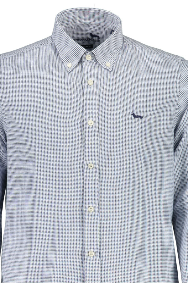HARMONT & BLAINE MEN'S LONG SLEEVE SHIRT BLUE - Image 3