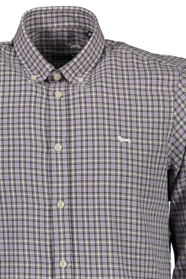 HARMONT & BLAINE LONG SLEEVE SHIRT MEN PURPLE - Image 2
