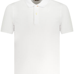 K-WAY POLO SHORT SLEEVES MEN WHITE K-WAY