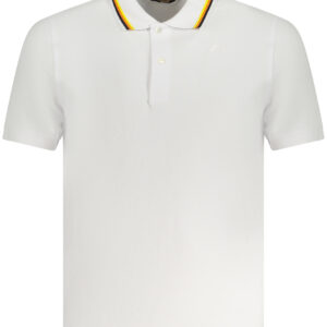 K-WAY POLO SHORT SLEEVES MEN WHITE K-WAY