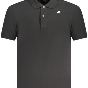 K-WAY POLO SHORT SLEEVE MEN BLACK K-WAY
