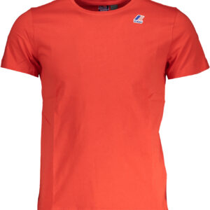 MEN'S RED K-WAY SHORT SLEEVE T-SHIRT