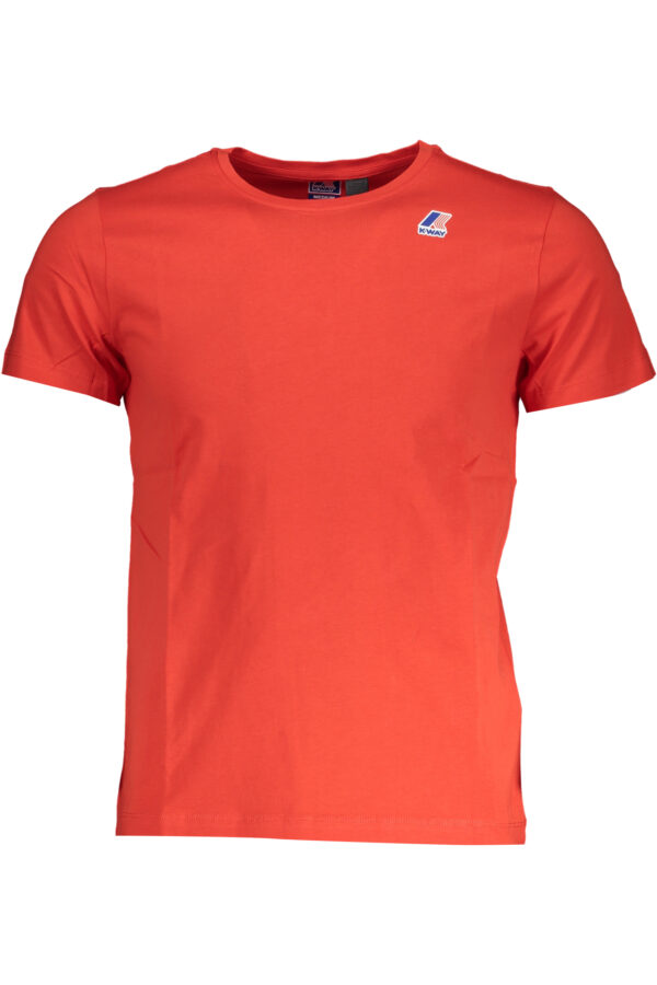 MEN'S RED K-WAY SHORT SLEEVE T-SHIRT