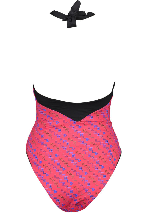 KARL LAGERFELD BEACHWEAR ONE PIECE SWIMSUIT WOMEN RED - Image 2