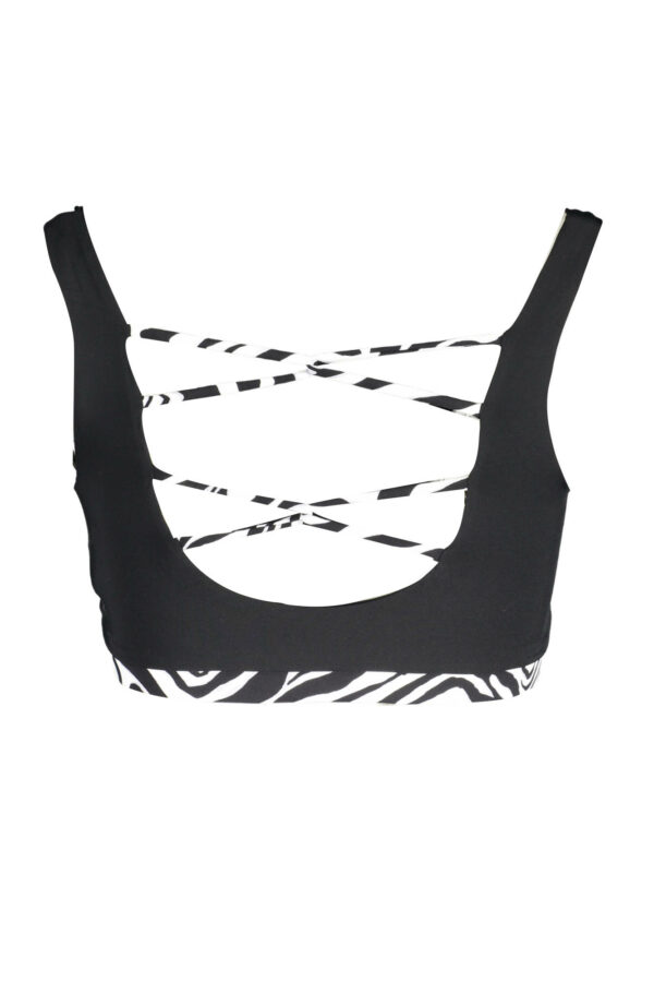 KARL LAGERFELD BEACHWEAR SWIMSUIT TOP WOMEN BLACK - Image 2