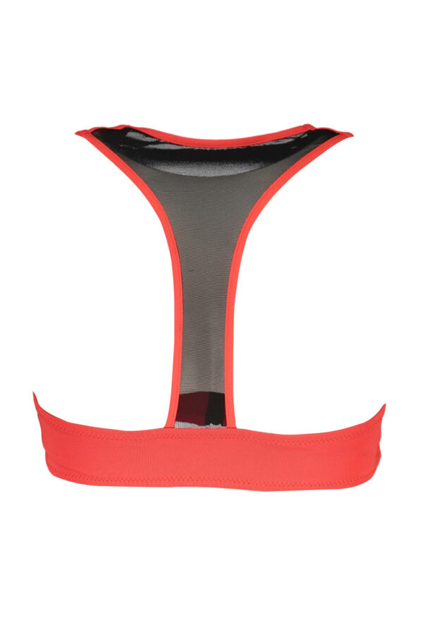 KARL LAGERFELD BEACHWEAR SWIMSUIT TOP WOMEN RED - Image 2