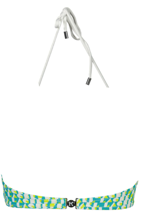 KARL LAGERFELD BEACHWEAR SWIMSUIT TOP WOMEN GREEN - Image 2