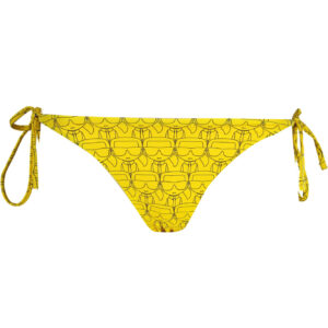 KARL LAGERFELD BEACHWEAR SWIMSUIT BOTTOM WOMEN YELLOW