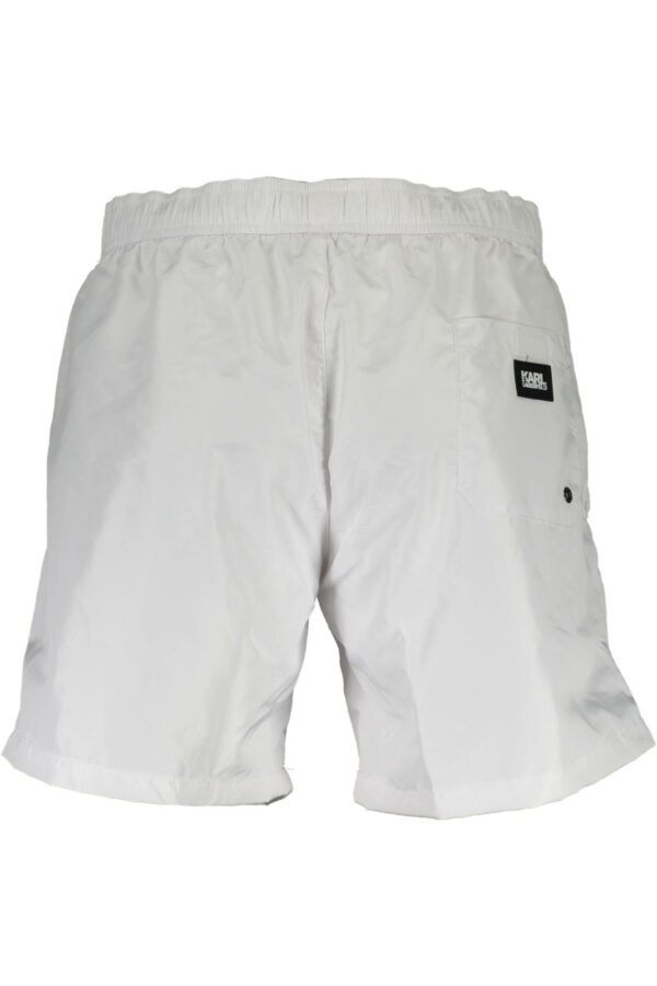 KARL LAGERFELD BEACHWEAR SWIMSUIT BOTTOM MEN WHITE - Image 2