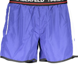 KARL LAGERFELD BEACHWEAR SWIMSUIT BOTTOM MEN BLUE