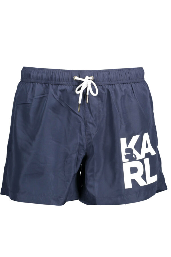 KARL LAGERFELD BEACHWEAR SWIMSUIT BOTTOM MEN BLUE