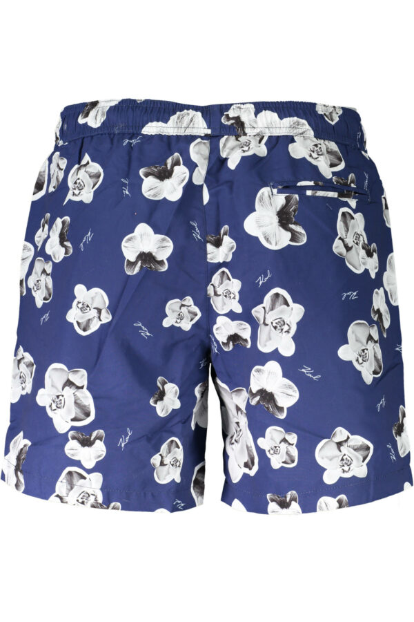 KARL LAGERFELD BEACHWEAR SWIMSUIT BOTTOM MEN BLUE - Image 2