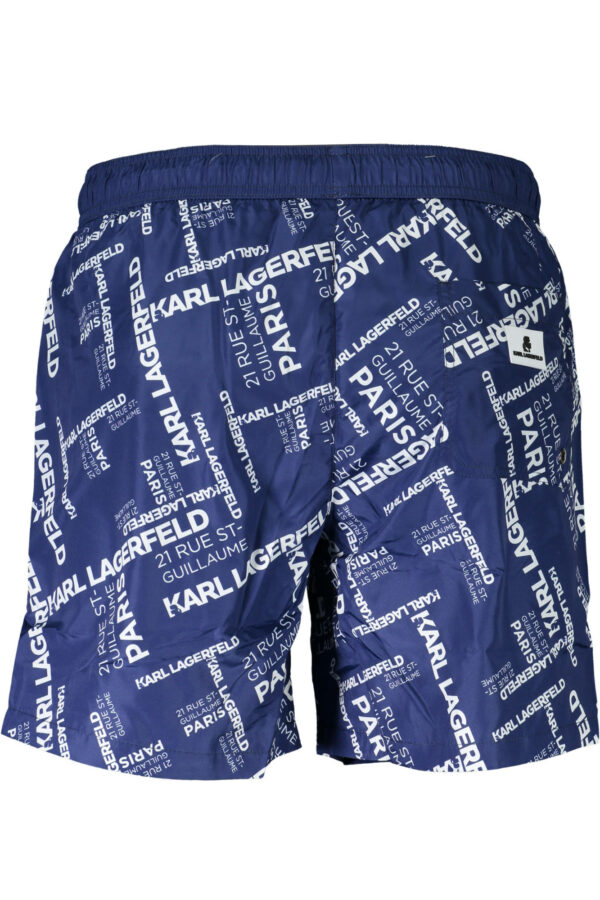 KARL LAGERFELD BEACHWEAR SWIMSUIT BOTTOM MEN BLUE - Image 2