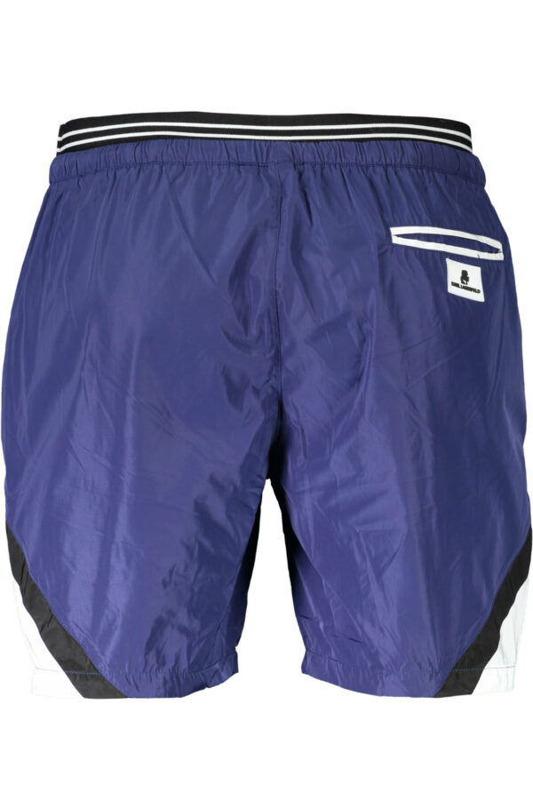 KARL LAGERFELD BEACHWEAR SWIMSUIT BOTTOM MEN BLUE - Image 2