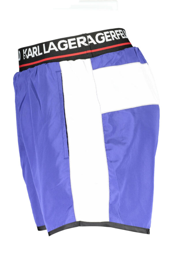 KARL LAGERFELD BEACHWEAR SWIMSUIT BOTTOM MEN BLUE - Image 2