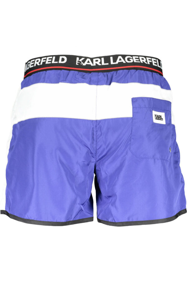 KARL LAGERFELD BEACHWEAR SWIMSUIT BOTTOM MEN BLUE - Image 3