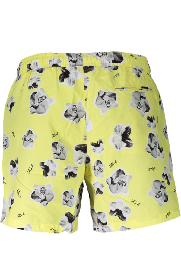 KARL LAGERFELD BEACHWEAR SWIMSUIT BOTTOM MEN YELLOW - Image 2