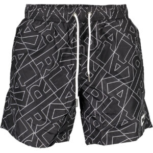 KARL LAGERFELD BEACHWEAR SWIMSUIT BLACK MEN'S BOTTOM