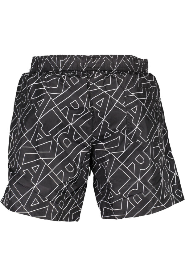 KARL LAGERFELD BEACHWEAR SWIMSUIT BLACK MEN'S BOTTOM - Image 2