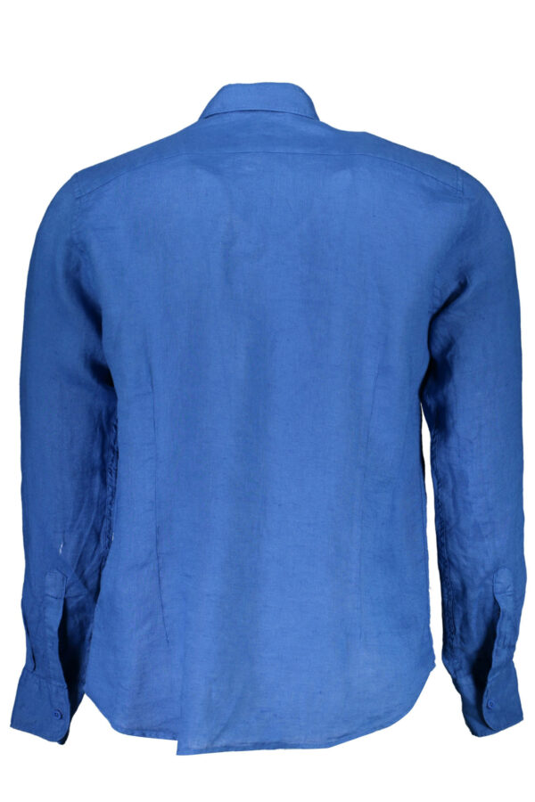 LA MARTINA LONG SLEEVE SHIRT MEN BLUE - Image 2