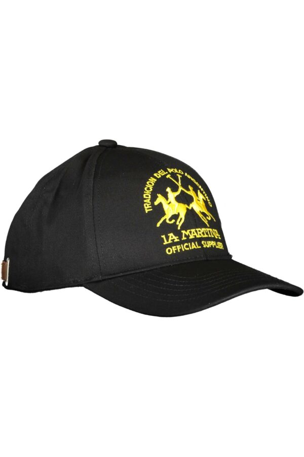 LA MARTINA BLACK MEN'S HAT - Image 3