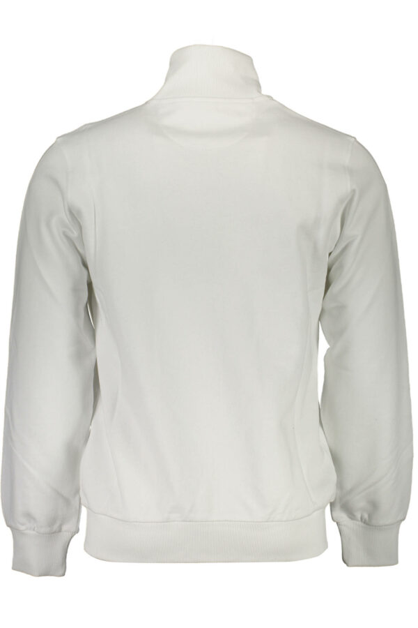 LA MARTINA MEN'S WHITE ZIP-UP SWEATSHIRT - Image 2