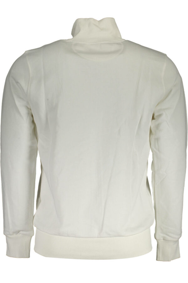 LA MARTINA MEN'S WHITE ZIP-UP SWEATSHIRT - Image 2