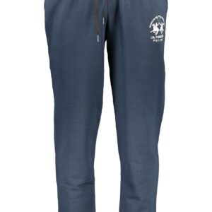 LA MARTINA BLUE MEN'S TROUSERS