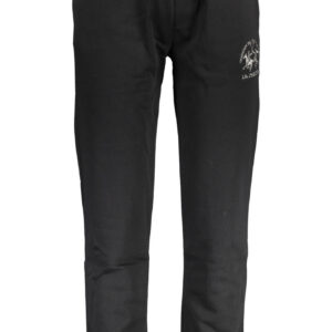 LA MARTINA BLACK MEN'S PANTS