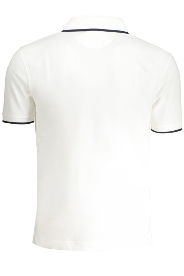 LA MARTINA MEN'S SHORT SLEEVE POLO WHITE - Image 3