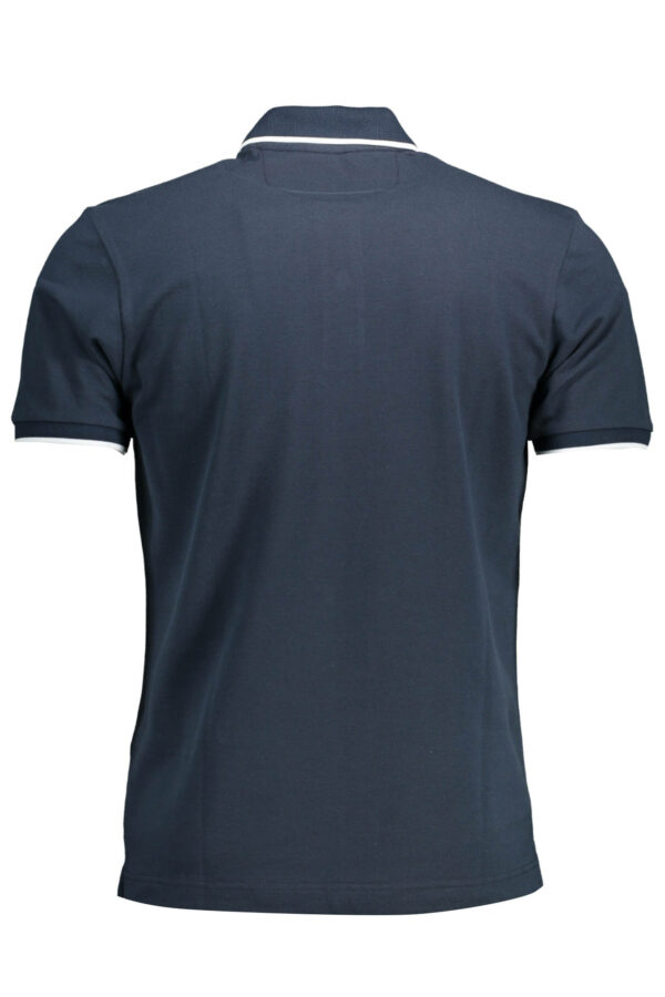 LA MARTINA MEN'S SHORT SLEEVE POLO BLUE - Image 2