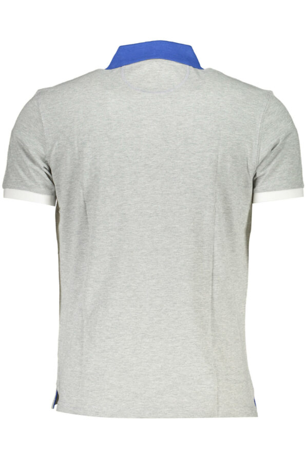 LA MARTINA MEN'S SHORT SLEEVE POLO GREY - Image 2