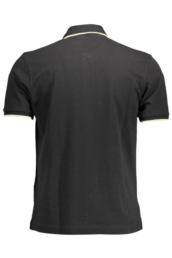 LA MARTINA MEN'S SHORT SLEEVE POLO BLACK - Image 2
