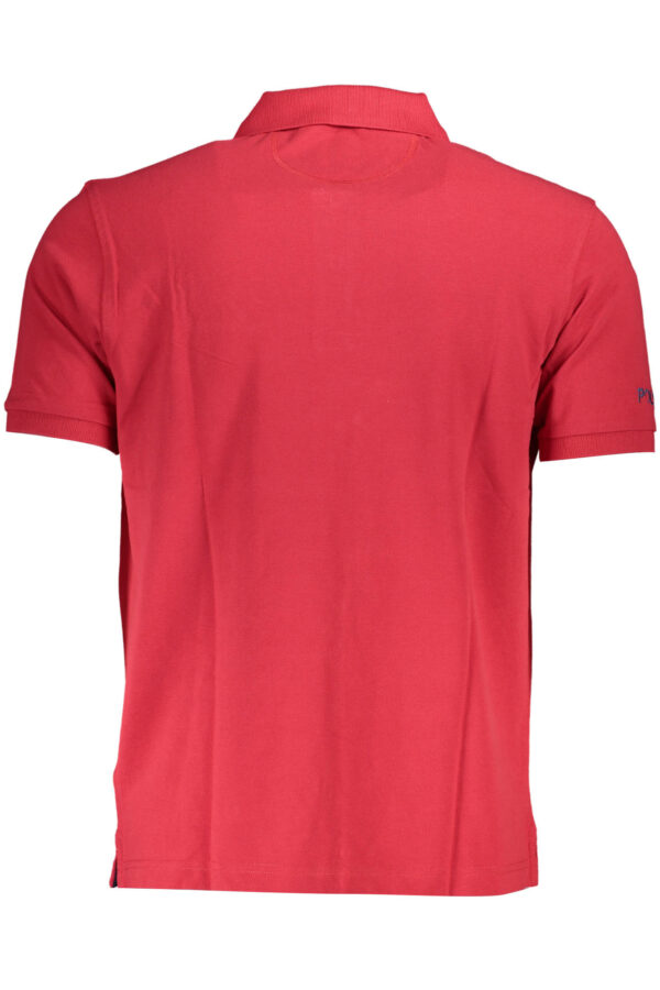 LA MARTINA MEN'S SHORT SLEEVE POLO SHIRT RED - Image 2