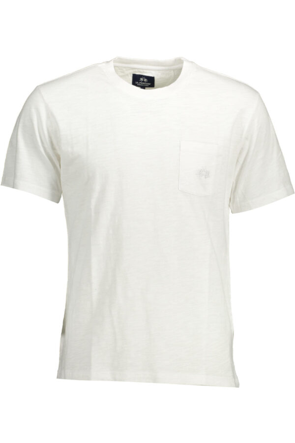 LA MARTINA MEN'S SHORT SLEEVE T-SHIRT WHITE