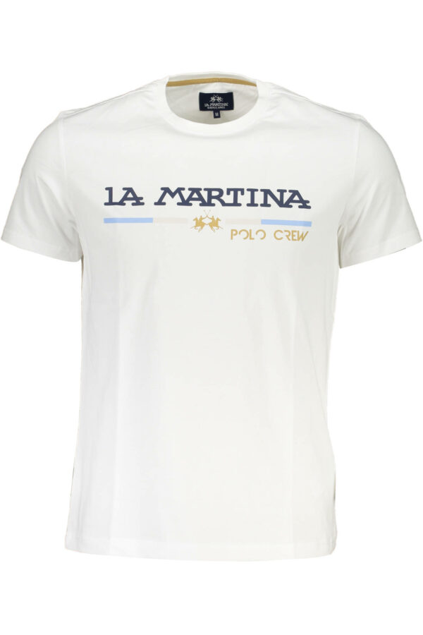 LA MARTINA MEN'S SHORT SLEEVE T-SHIRT WHITE