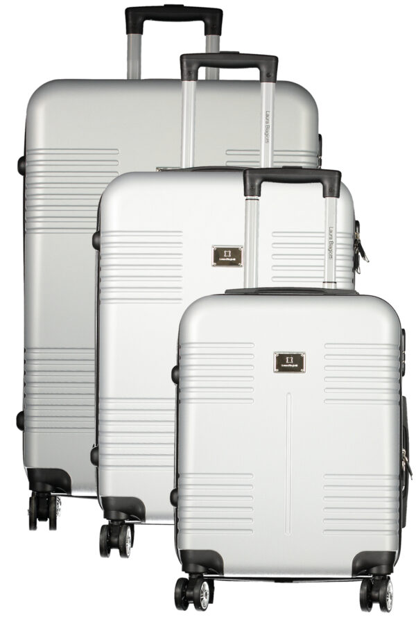 LAURA BIAGIOTTI LARGE TROLLEY WOMEN SILVER