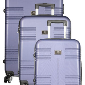 LAURA BIAGIOTTI LARGE WOMEN'S TROLLEY BLUE LAURA BIAGIOTTI