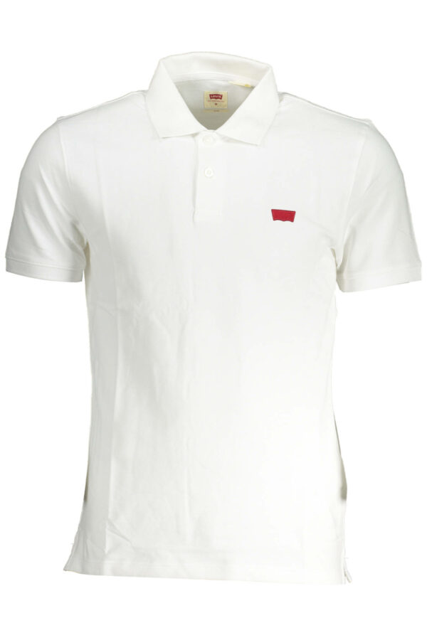 LEVI'S POLO SHORT SLEEVE MEN WHITE