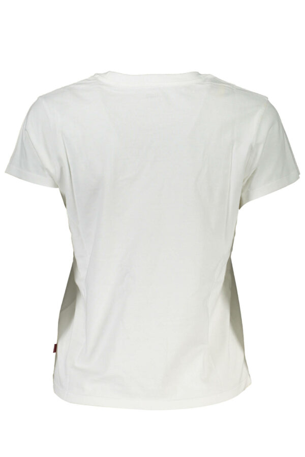 LEVI'S SHORT SLEEVE T-SHIRT WOMEN WHITE - Image 2