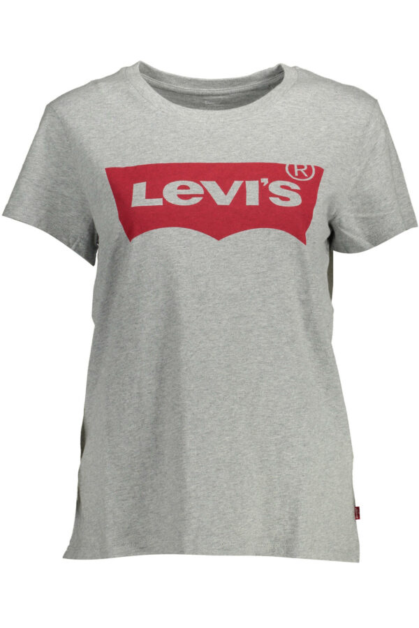 LEVI'S SHORT SLEEVE T-SHIRT WOMEN GREY