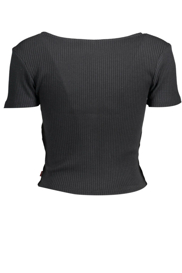 LEVI'S SHORT SLEEVE T-SHIRT WOMEN BLACK - Image 2