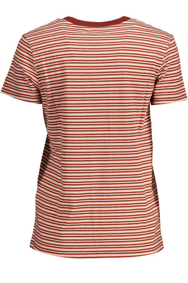 LEVI'S WOMEN'S SHORT SLEEVE T-SHIRT RED - Image 2